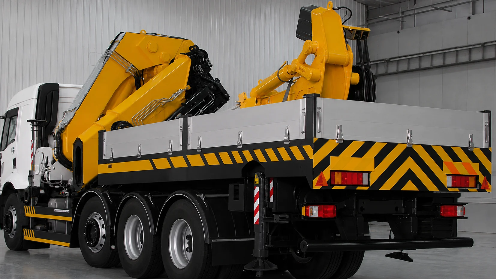Ladekran auf LKW