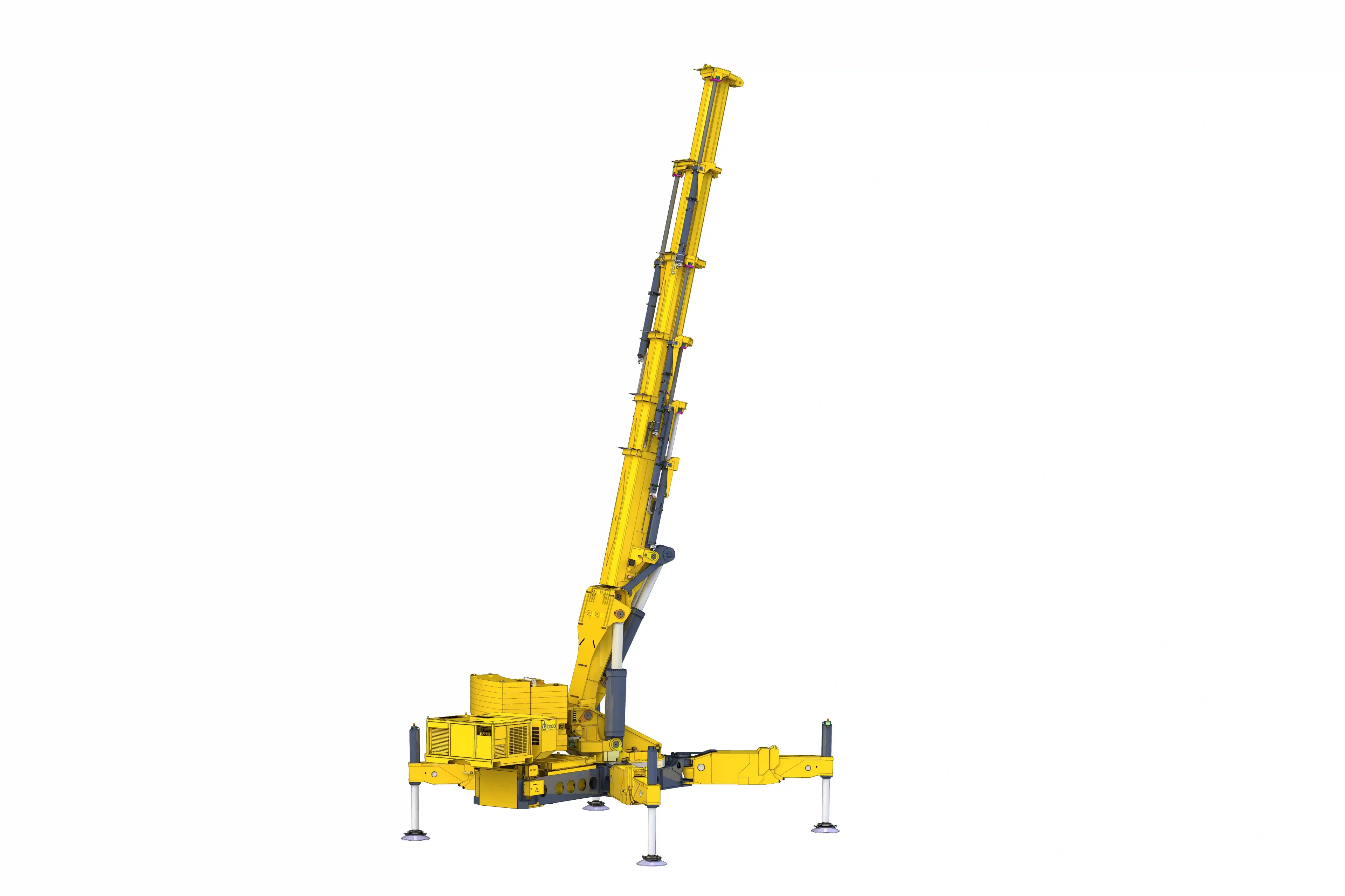 HS850 Heavy-Duty Crane Working Position 03