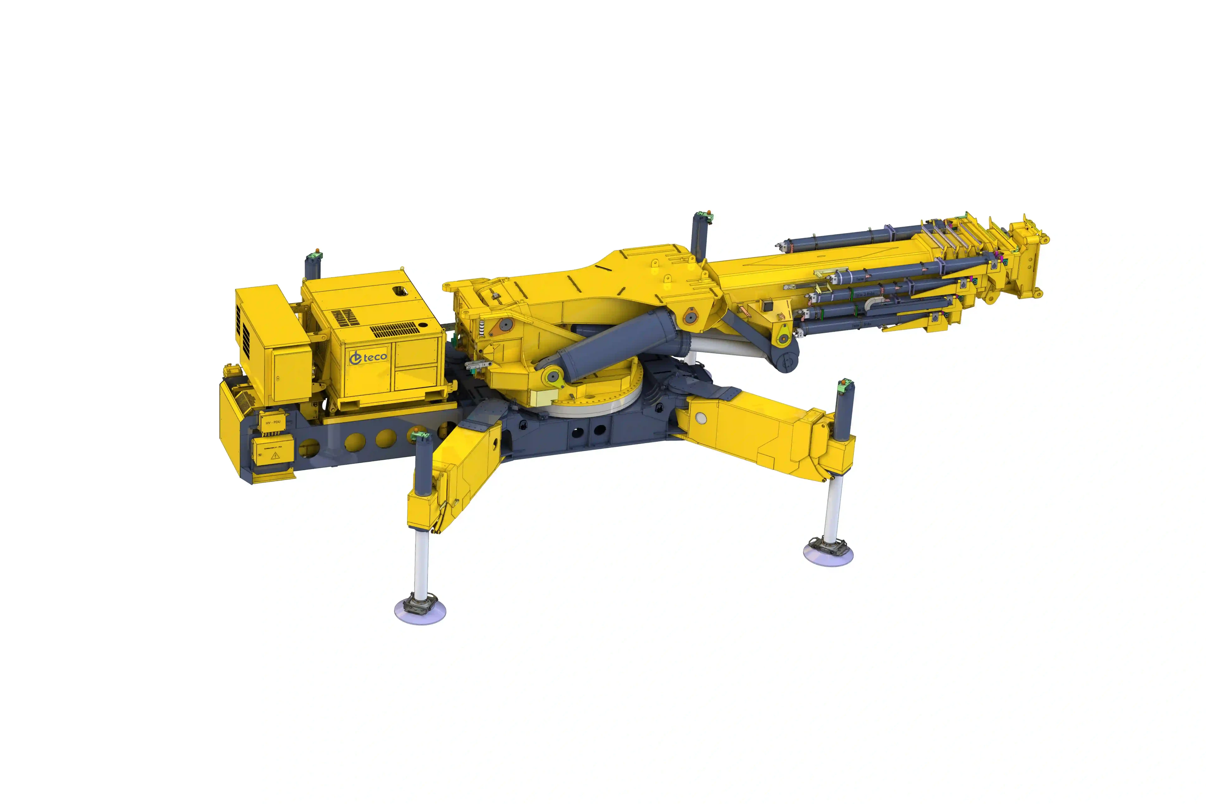 HS850 Heavy-Duty Crane Outrigger System