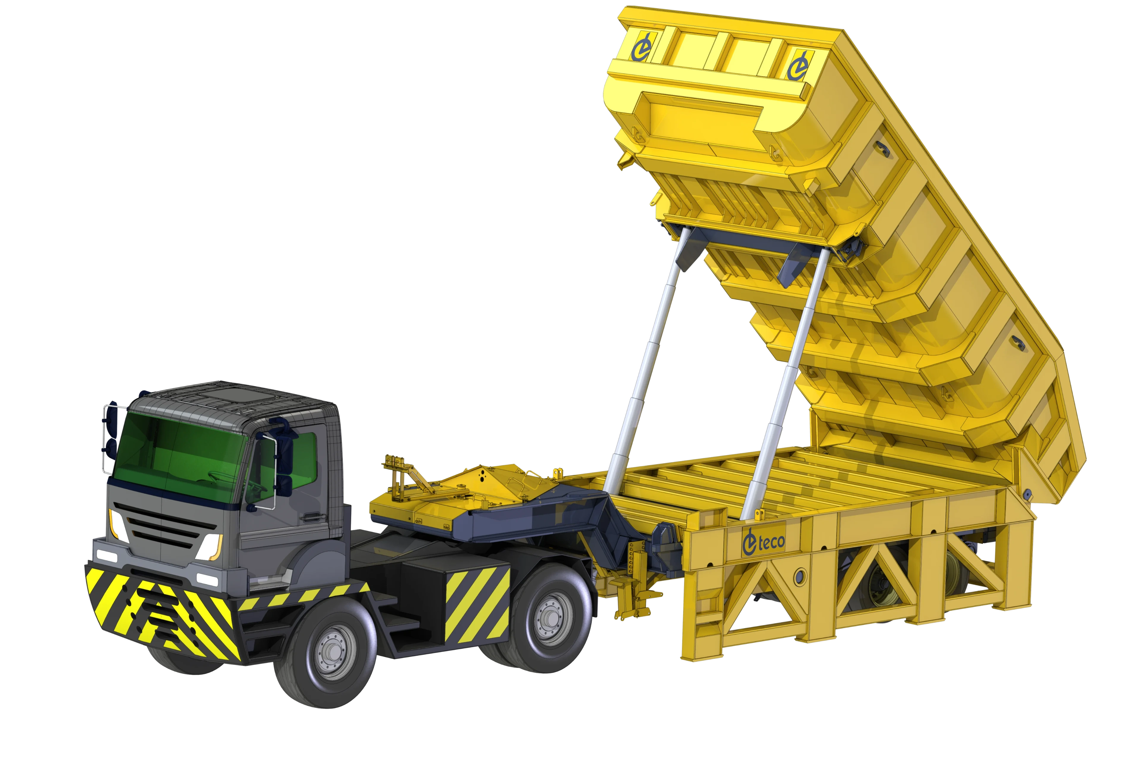 Teco Hubtrailer