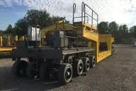 Vessel bridge with power pack in operation